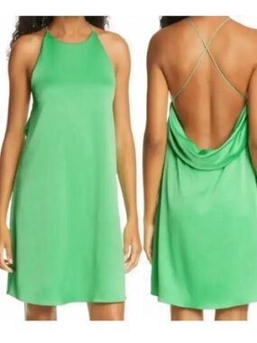 Alice + Olivia Azitara Dress in green size 8